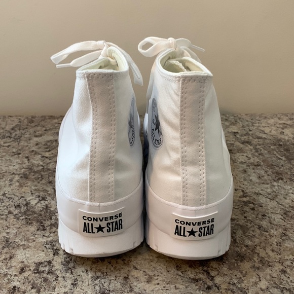 CHUNKY WHITE CONVERSE CUSTOMIZABLE SHOES! - Picture 10 of 17